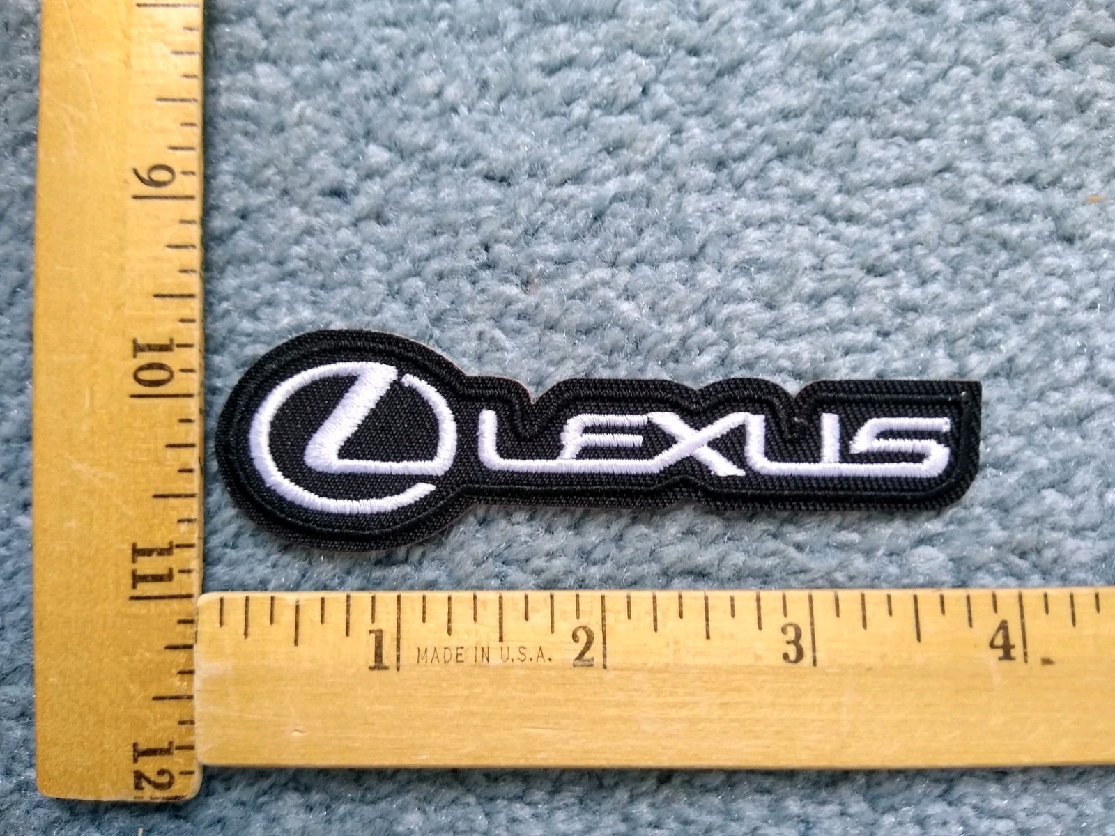 1 RARE LEXUS CAR AUTO IRON ON PATCH FREE SHIPPING