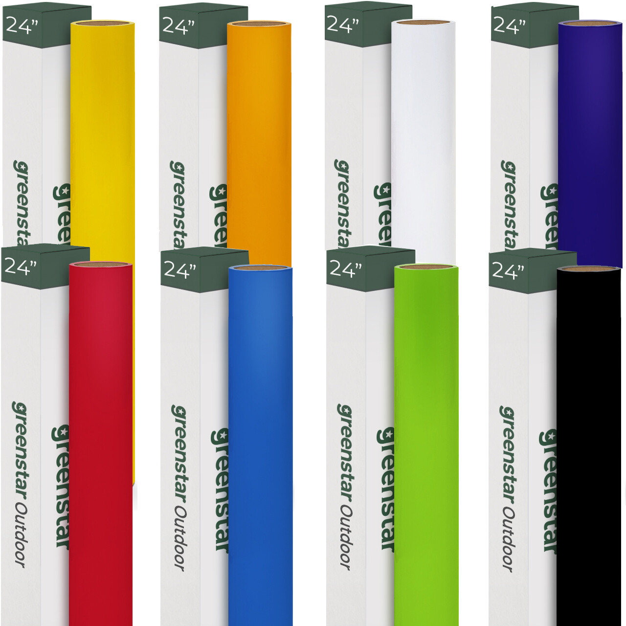 GreenStar Sign Making Vinyl Interior Exterior Graphics Lettering 3mil 24″ x 50YD