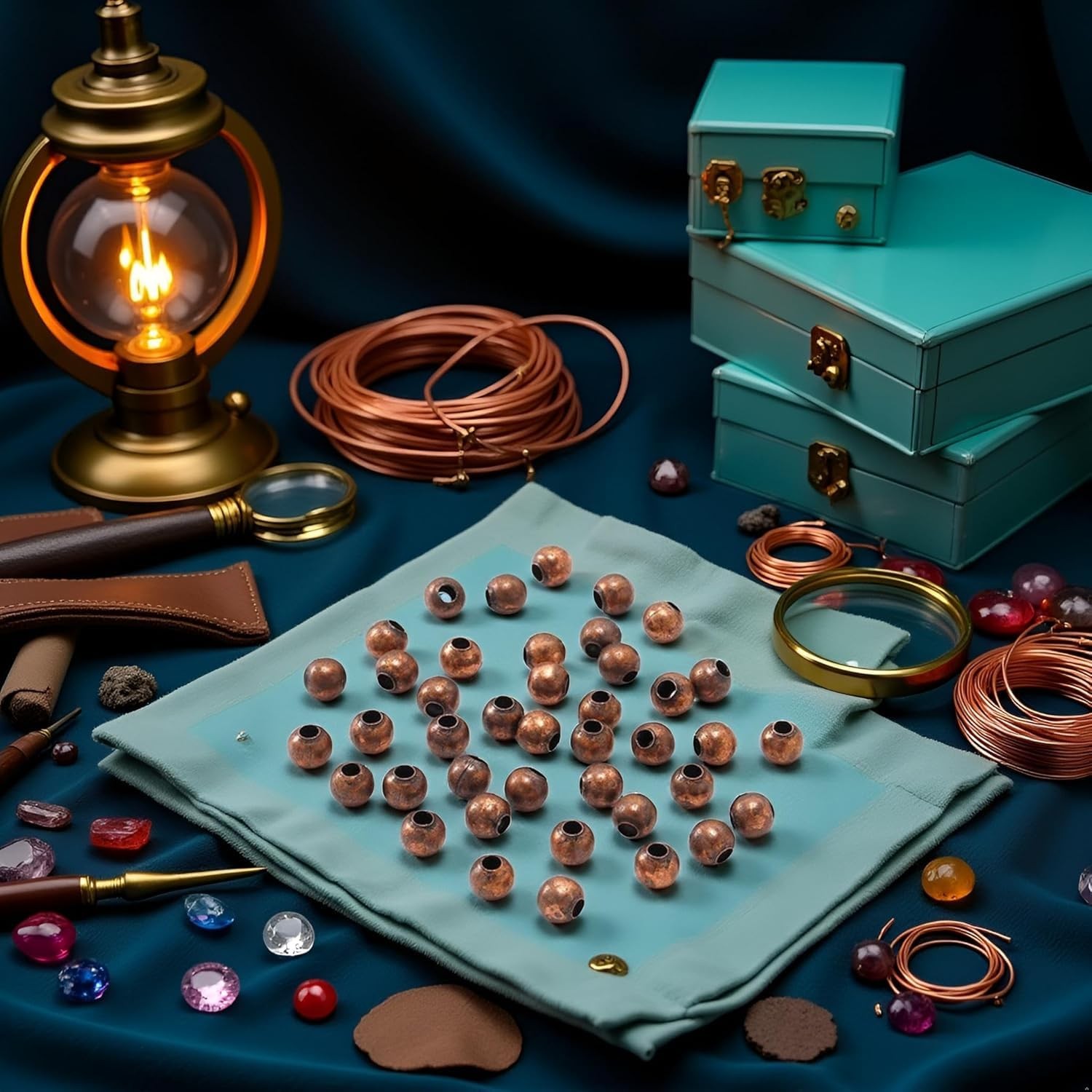 300Pcs/lot 3mm Antique Copper Round Spacer 3.0 Millimeters,