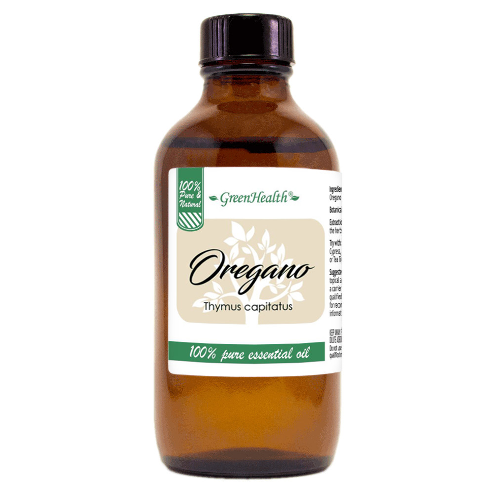 4 fl oz Oregano Essential Oil (100% Pure & Natural) – GreenHealth