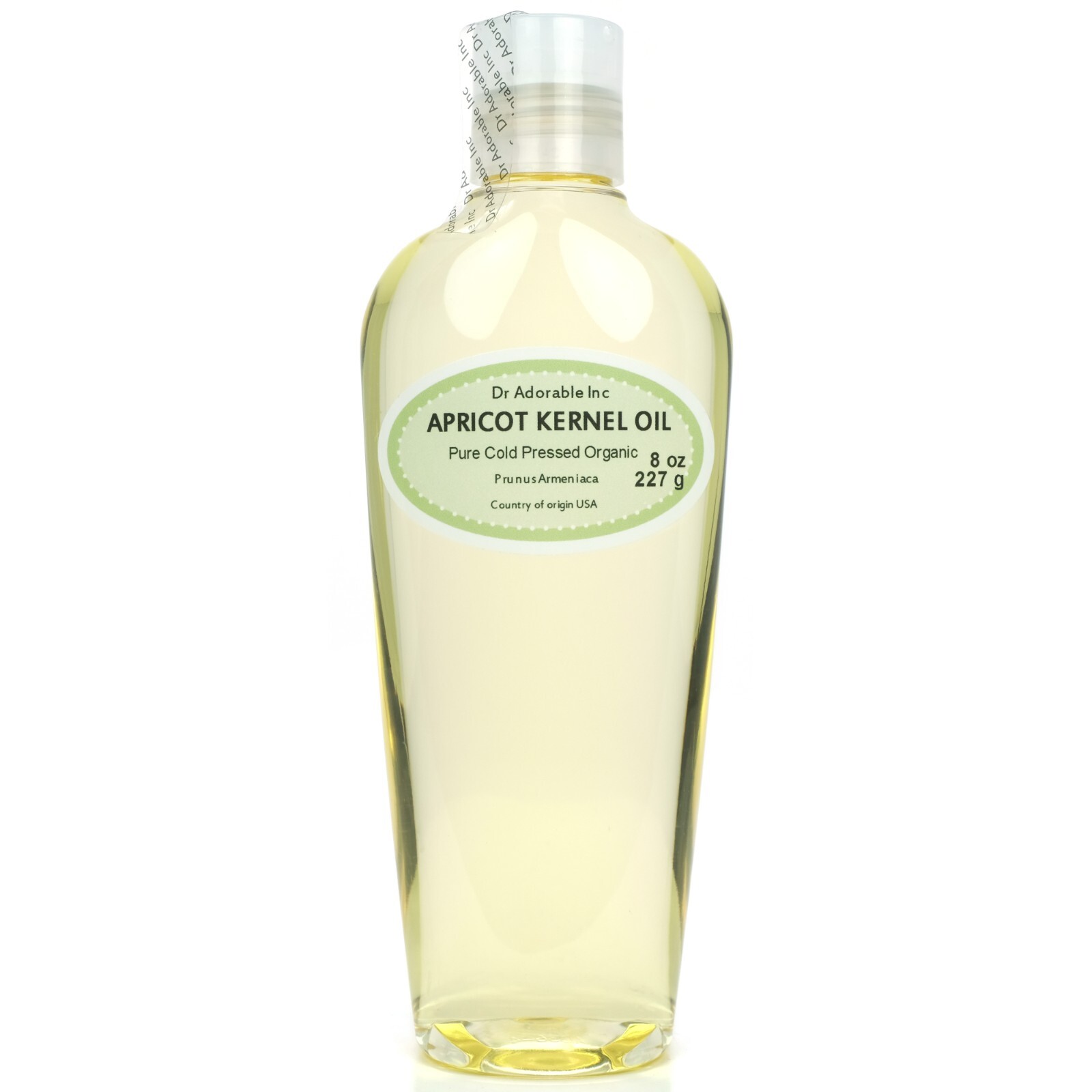 COLD PRESSED PURE APRICOT KERNEL OIL PURE ORGANIC from 2 oz up to GALLON!