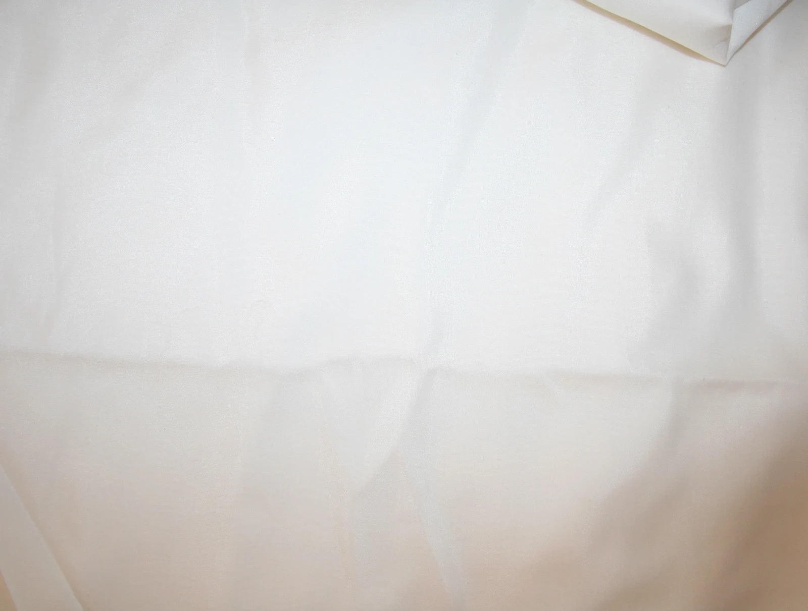 Off White Ivory Silk & Cotton Thin Lining Fabric Shirting Dress BTY 44″ W
