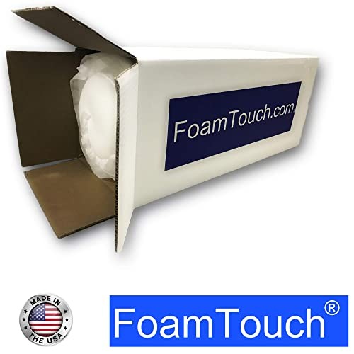 FoamTouch Upholstery Foam Cushion High Density 1″ Height x 24″ Width x 72″ Le…
