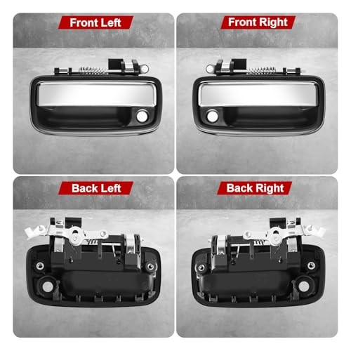 Toyota Tacoma Exterior Handle Pair 1995 2004 Left Right
