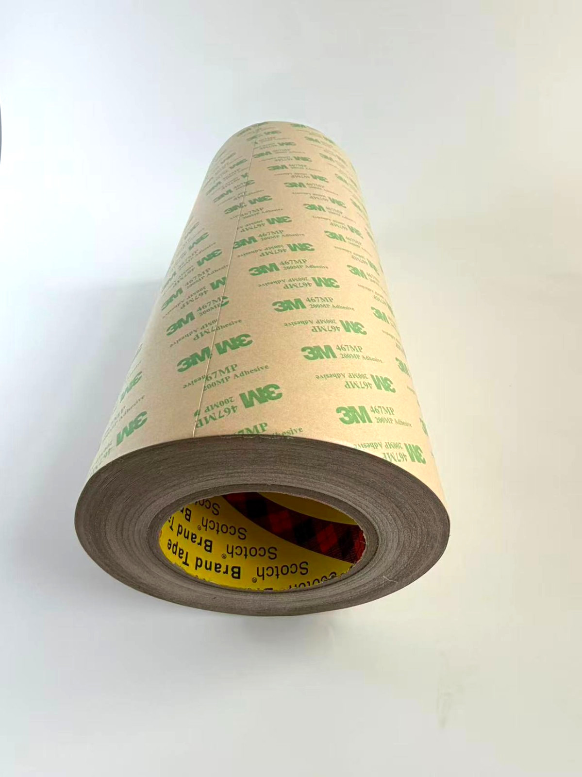 1 Roll 3M 467MP 12″x60yd 2 Mil Clear Adhesive Transfer Tape 68158 USA Seller