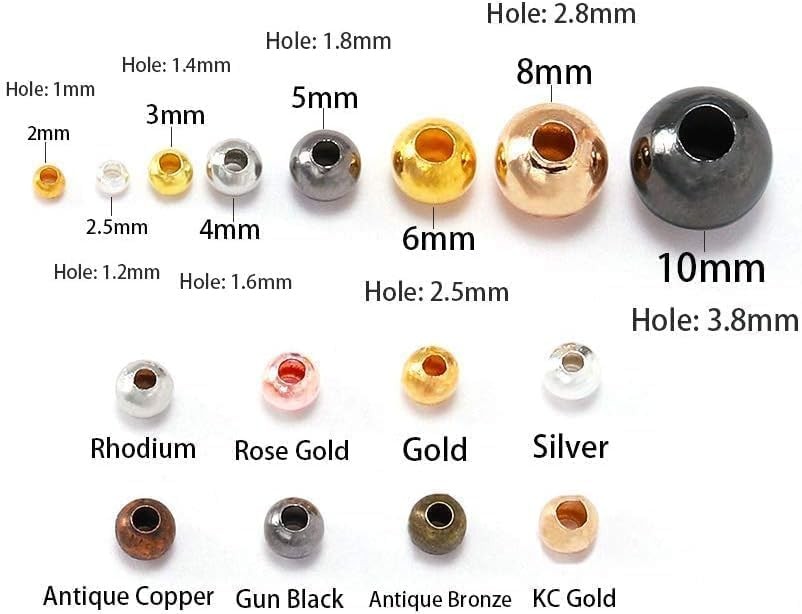 300Pcs/lot 3mm Antique Copper Round Spacer 3.0 Millimeters,