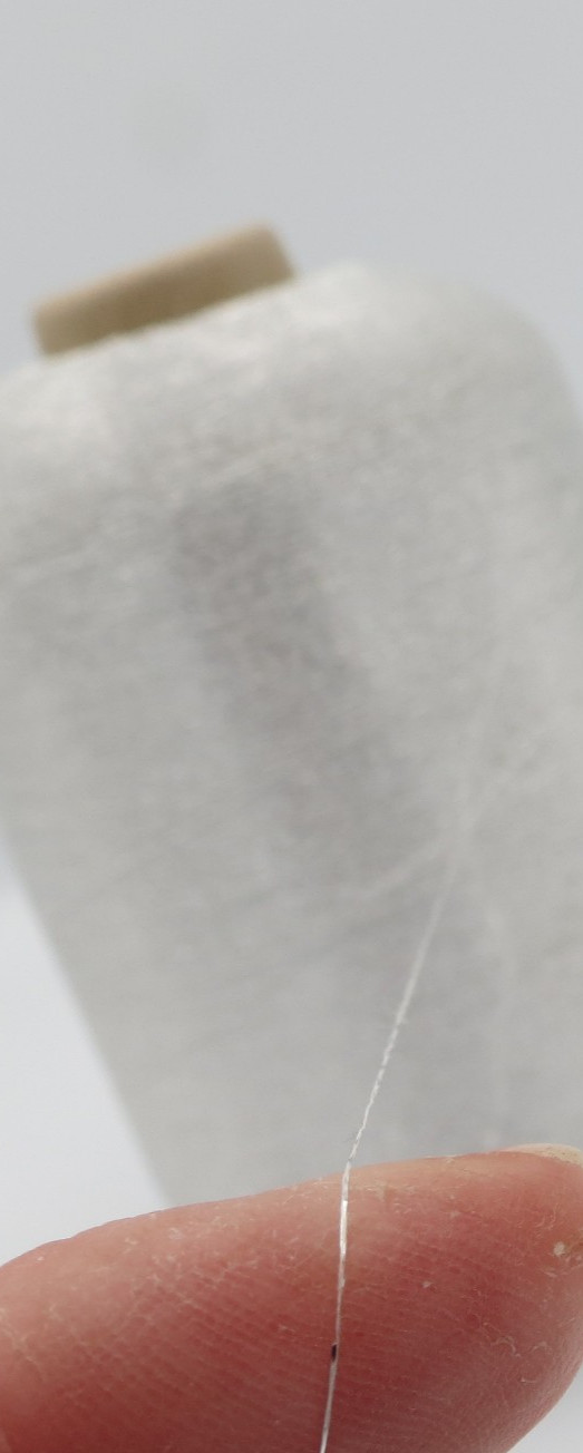 Lurex Silver Metallic Yarn STERB251520 /20 Fine 1/168″ Ex Soft Yarn 680grs