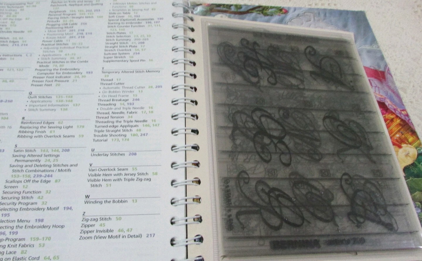 Bernina Artista 200 Owners Manual User Guide Instruction ORIGINAL 272 Pages 2006