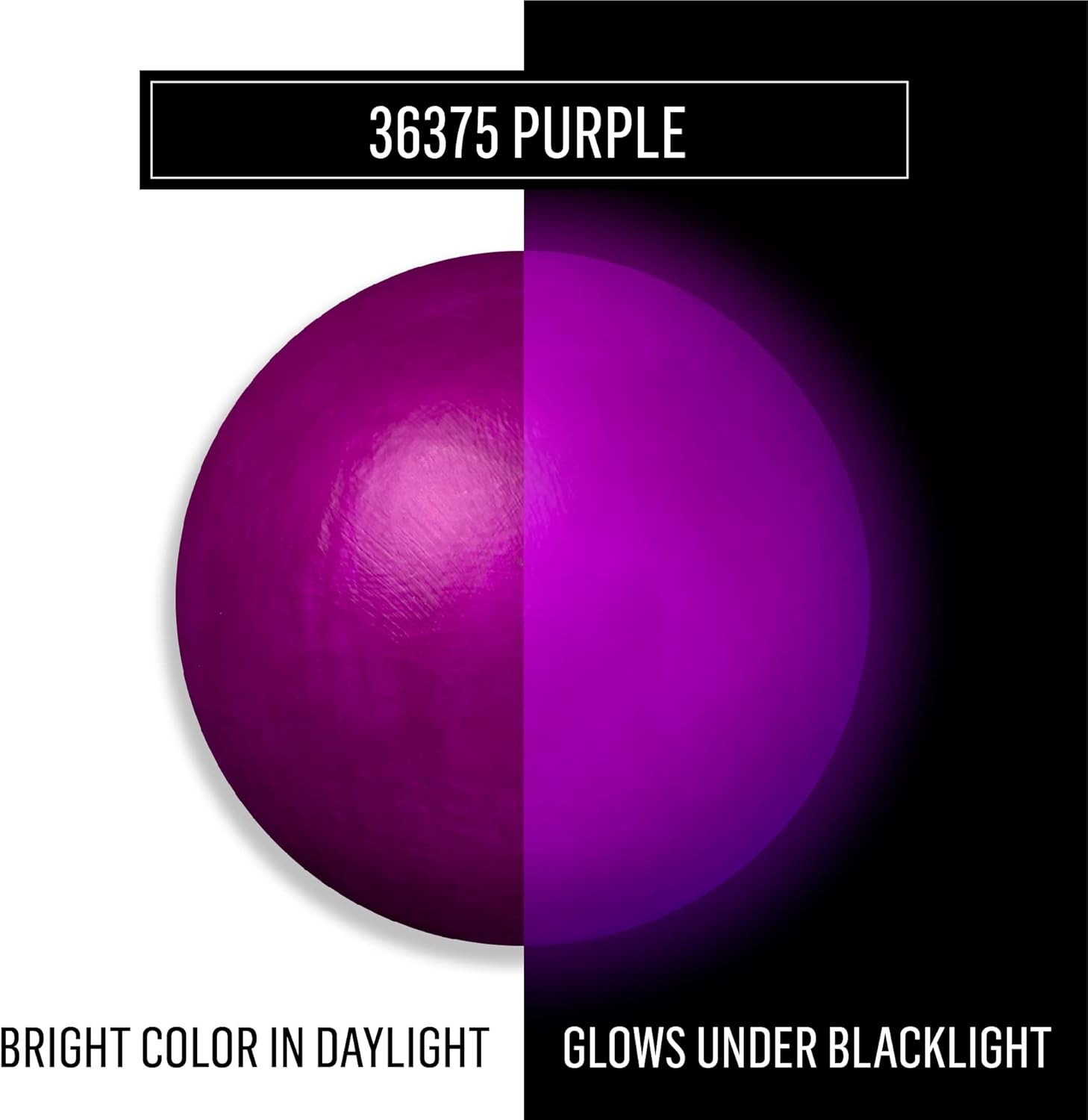 FolkArt Neon Acrylic Craft Paint, Purple 8 fl oz 8 Fl Oz (Pack of 1),