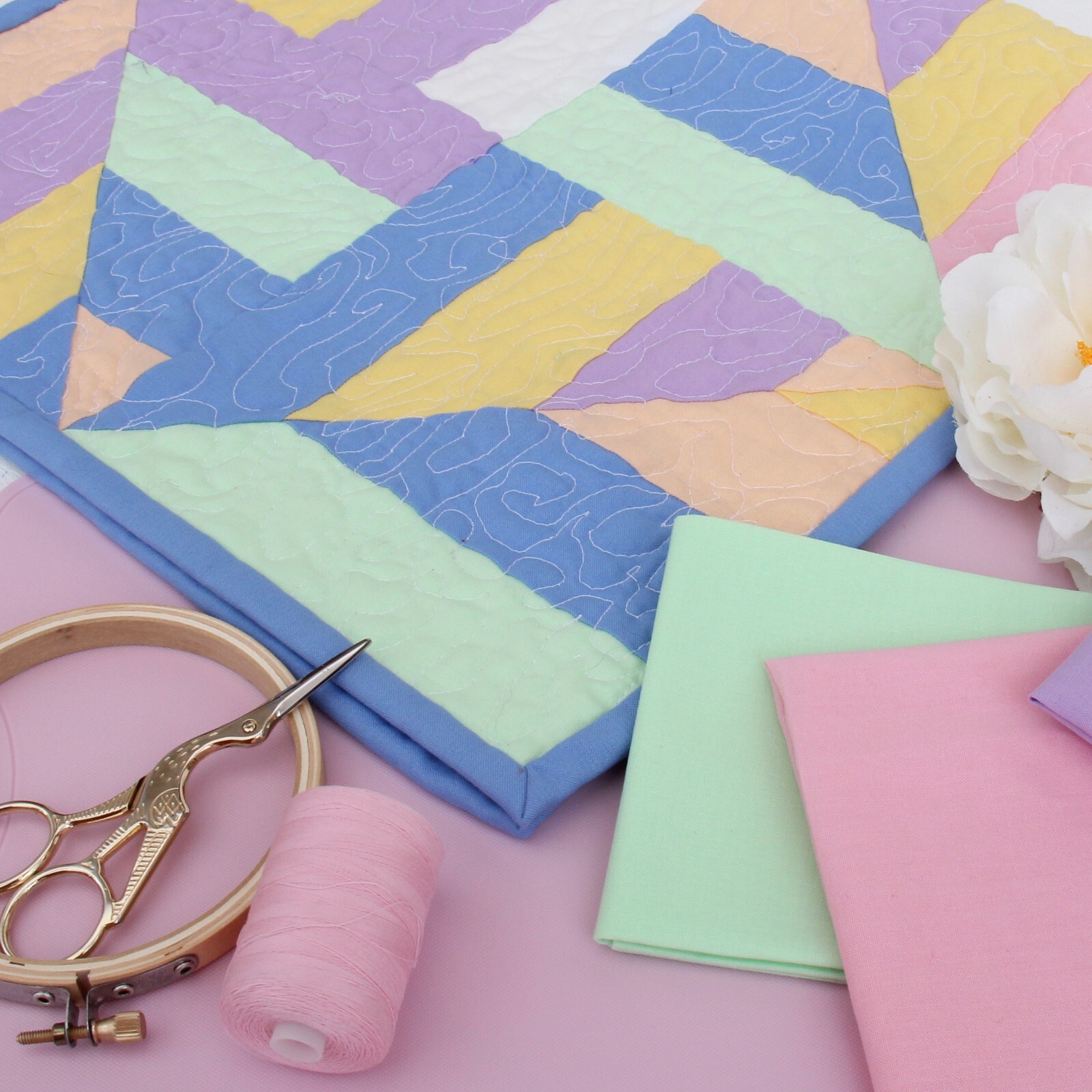Premium Cotton Quilting Fabric in 37 Solid Colors – Sold By The Yard