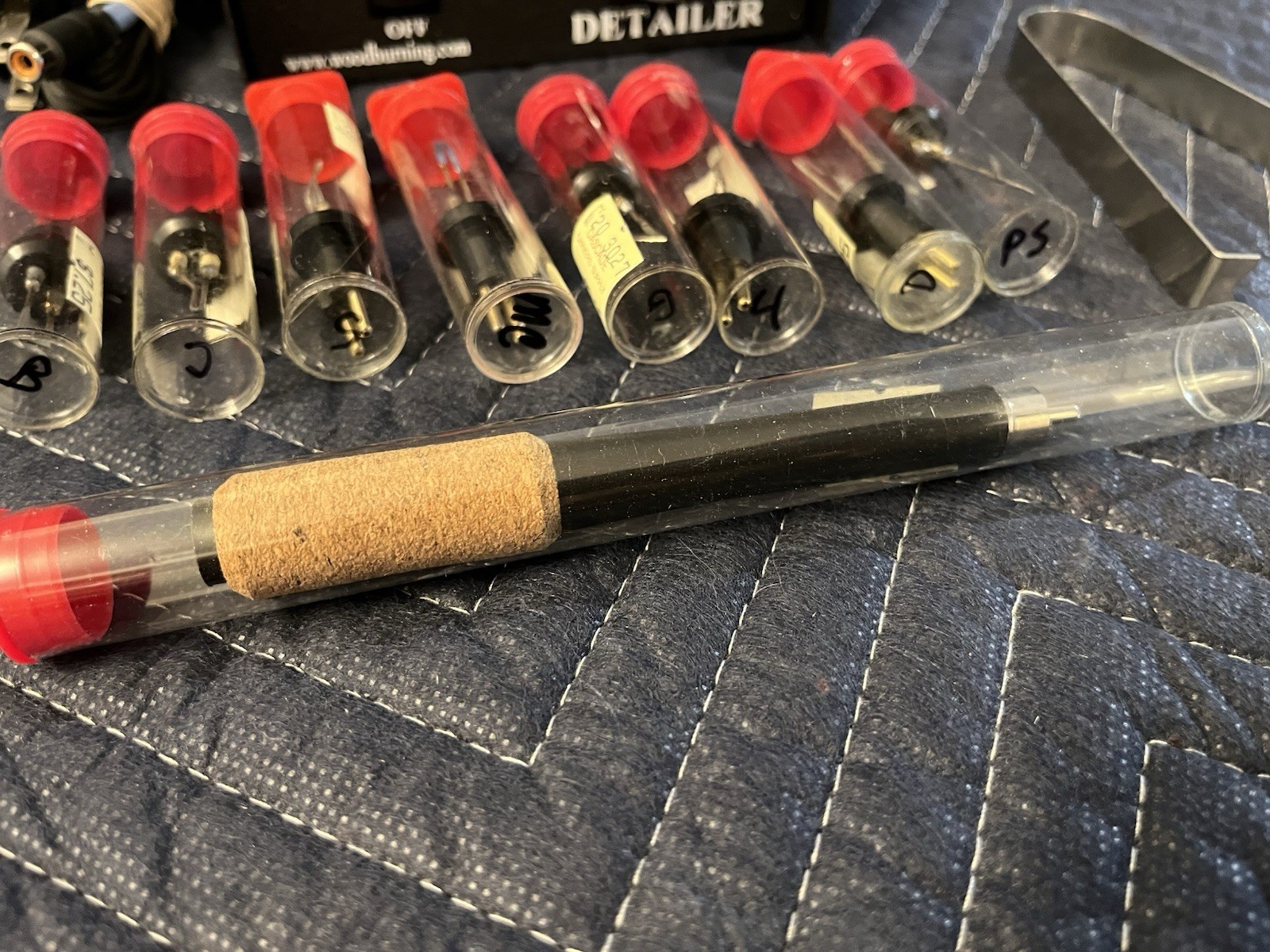 Colwood Electronics The DETAILER Wood Burner Main Unit 1 Pen , 8 Tips