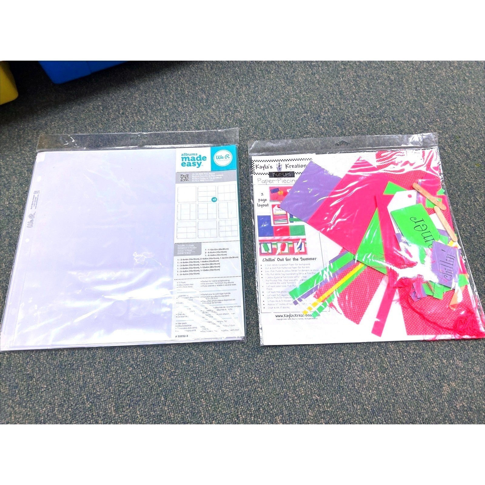 We R Ring Photo Sleeves 10 Sheets 12″X12″ We R Memory Keepers Albums Made Easy