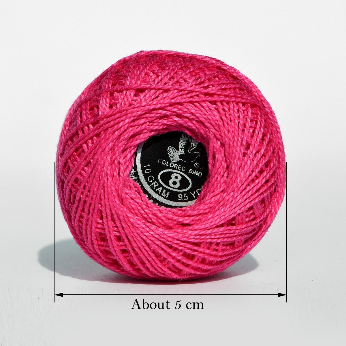 Crochet Thread Cotton Yarn Threads Balls 90 Balls Popular Rainbow Colors of S…