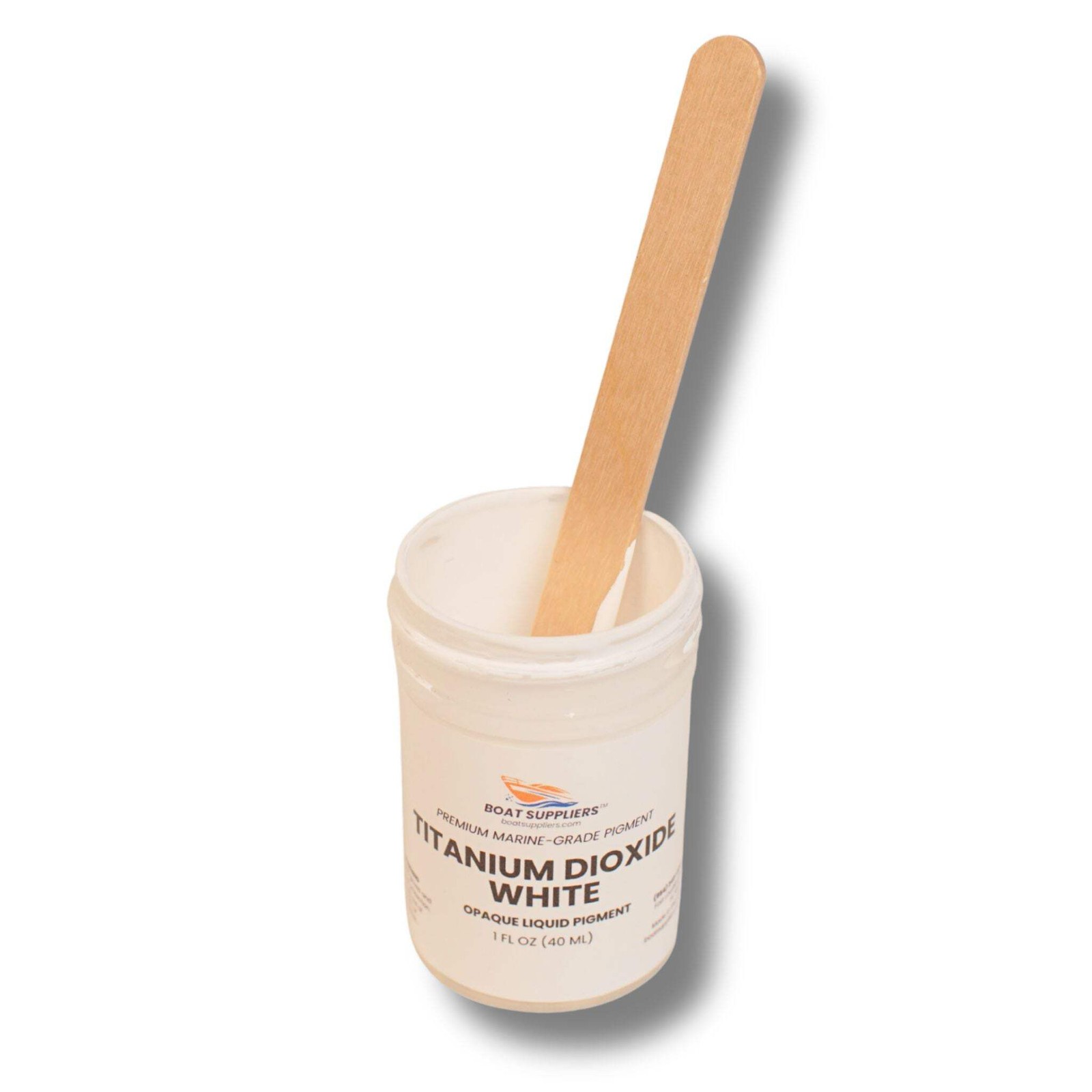 White Epoxy Resin Pigment – Opaque Liquid Colorant for Resin Art & Gelcoat 1oz