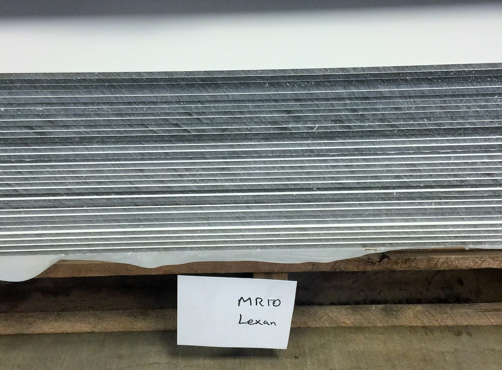 MR-10 Lexan Polycarbonate Clear Sheet UV Plastic Scratch-Free WindShield Margard