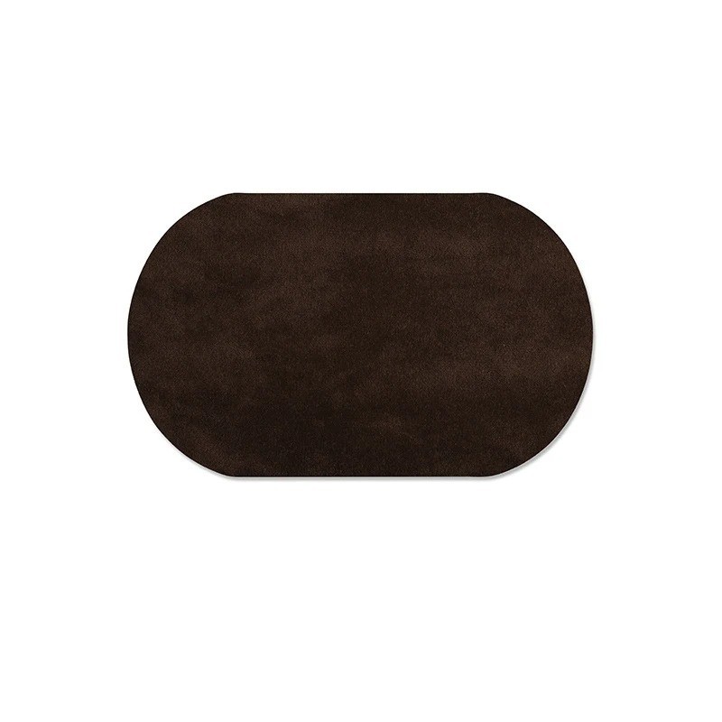 Suede Leather Iron on Oval Elbow Knee Patches DIY Repair Sewing Applique