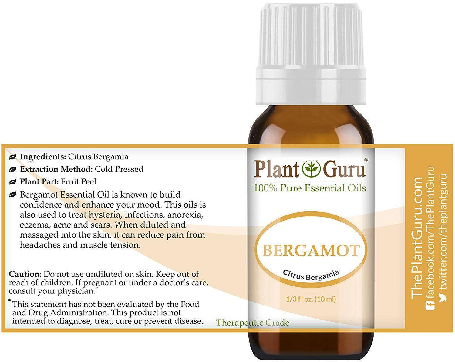 Weight Loss Essential Oil Set Gift Kit 6 – 10 ml Therapeutic Grade 100% Pure Lot