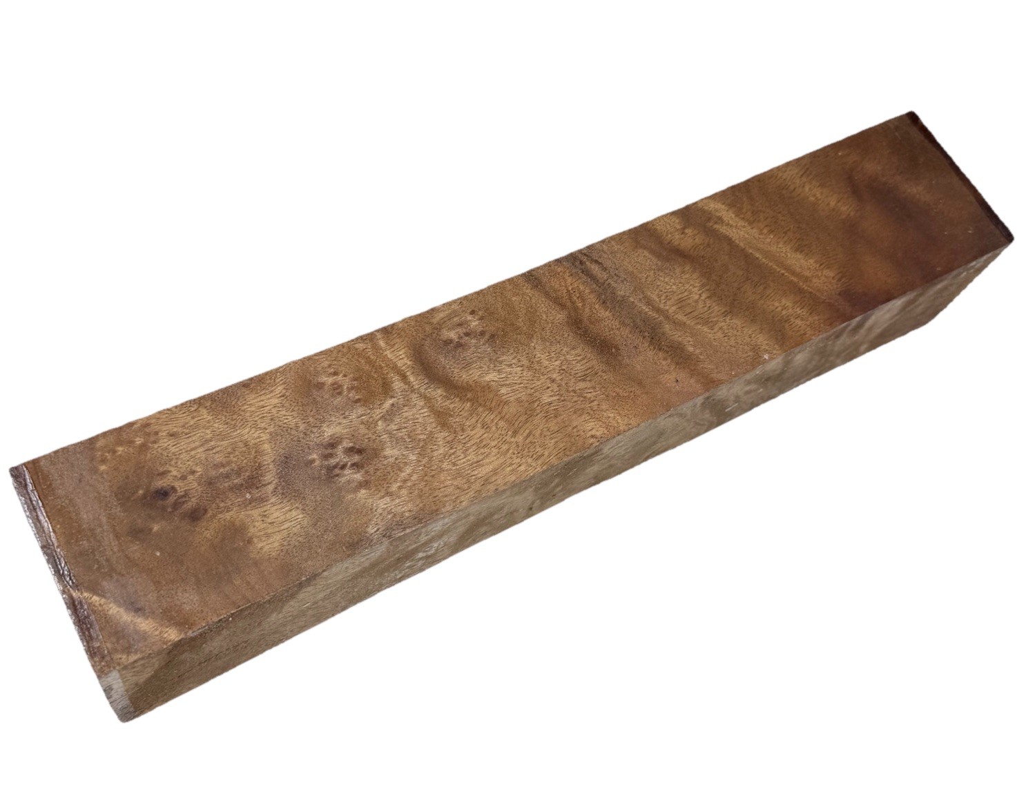 Camphor burl wood turning blank 2-3/4″ x 2-3/4” x 14-7/8″ (c60) Dried