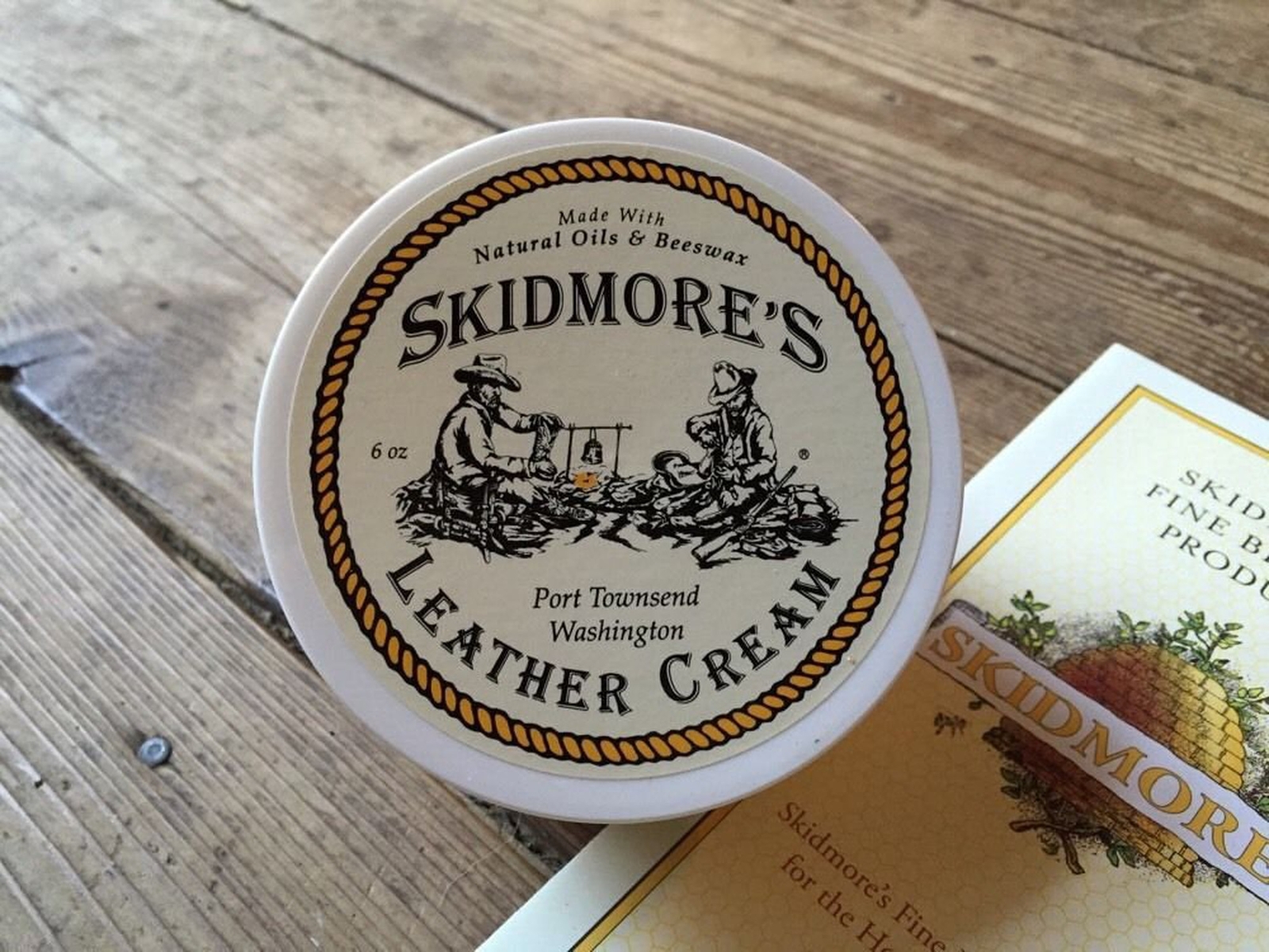 Skidmore’s Original Leather Cream | All Natural Non Toxic Formula, 16 Ounces