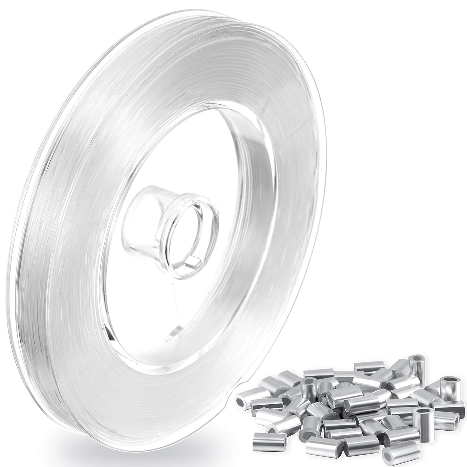 Strong Clear Nylon Wire Invisible Hanging Wire for Hanging Craft Christmas Decor