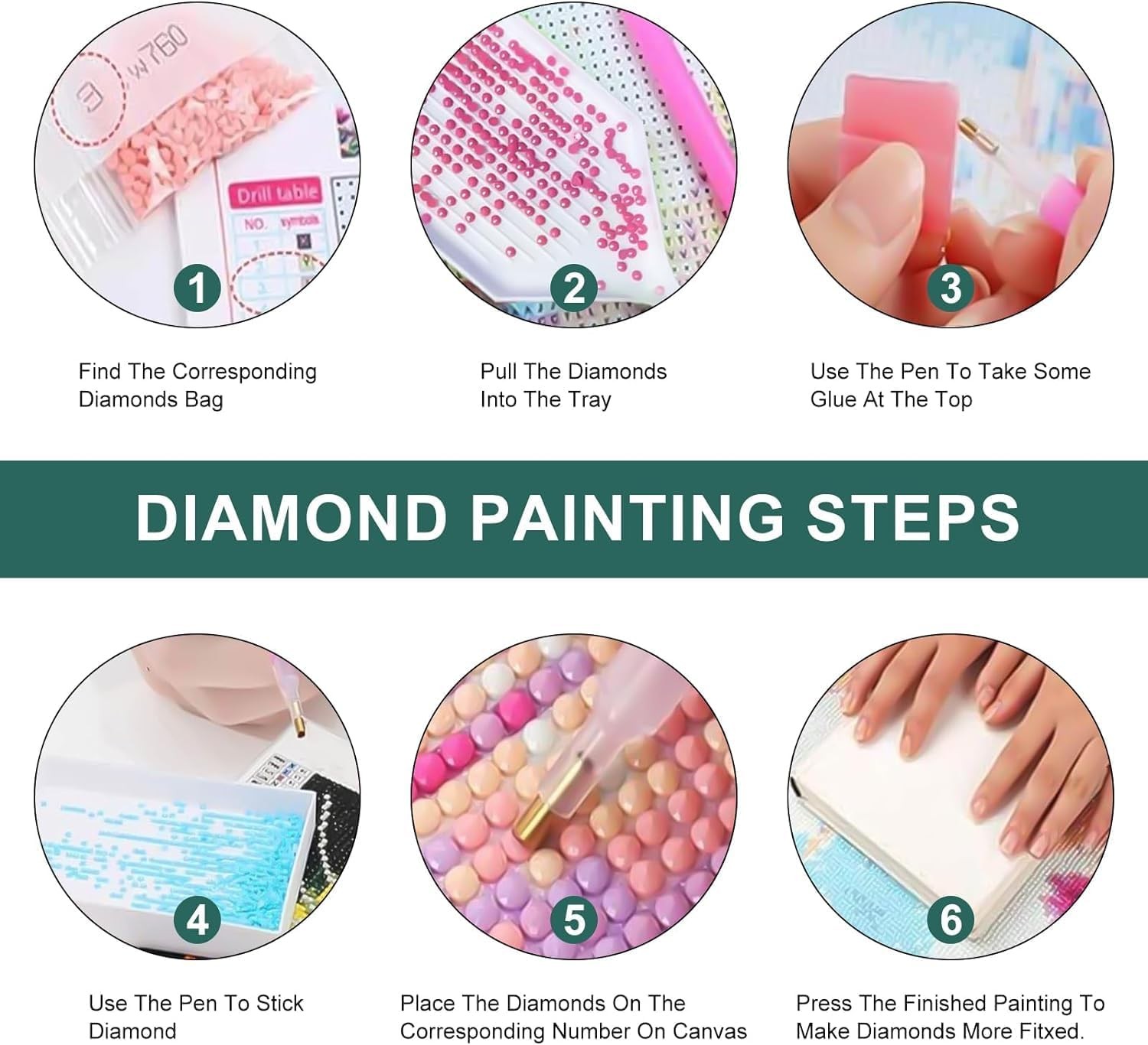 Eagle Diamond Art Kits for Adults, Eagle Landscape Diamond Painting Kits for Adu