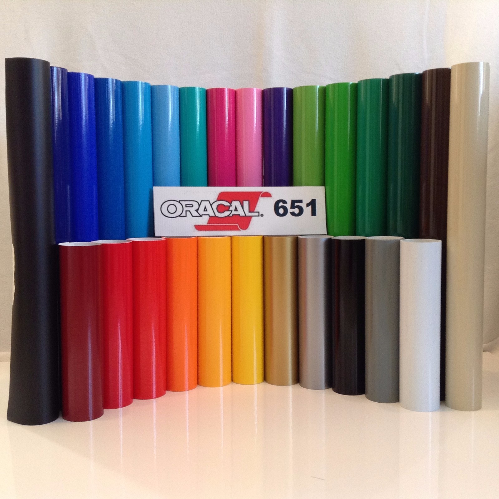 Oracal 651 Hobby,Craft, Sign Vinyl. 24″ x 50 ft by precision62