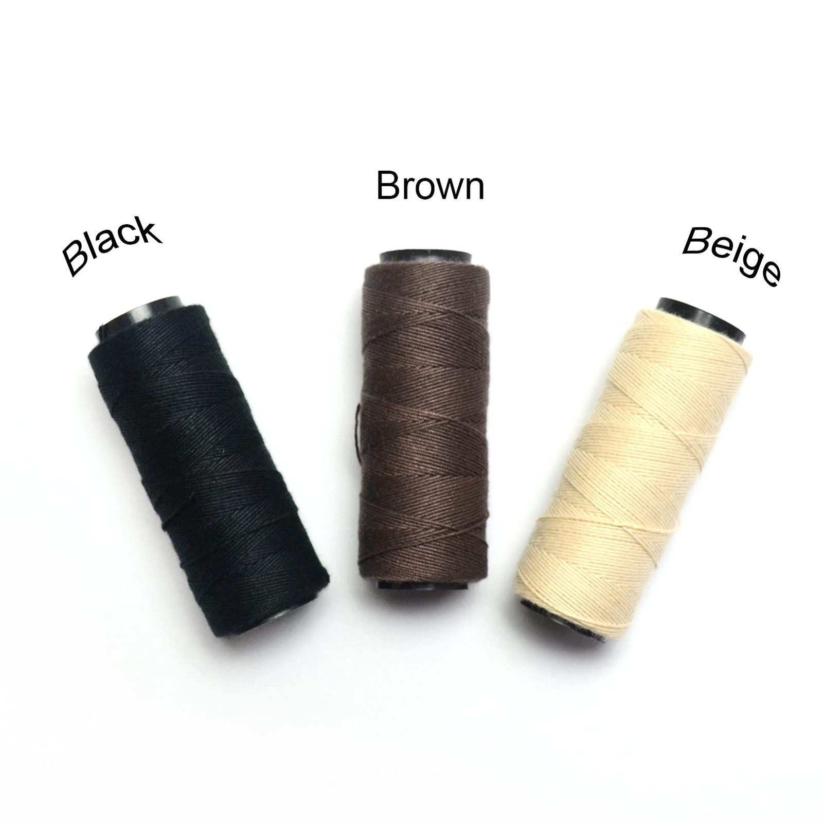Weaving Threads 3 Rolls for Wig Making Hand Sewing Hair Weft Extension
