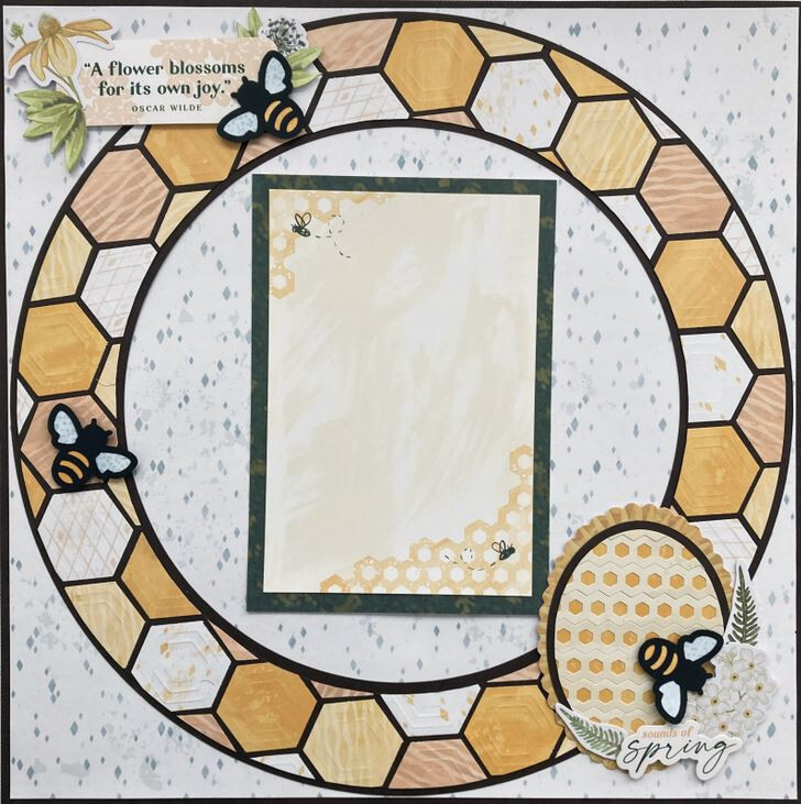 Creative Memories Jumbo Circle Custom Cutting System Pattern (CCS) NIP
