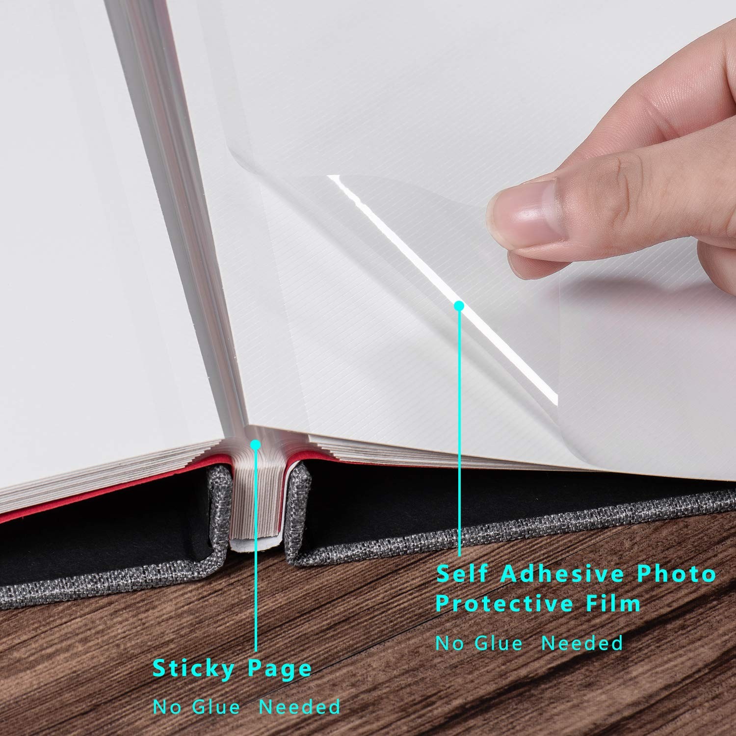 Photo Album Self Adhesive 3X5 4X6 5X7 6X8 8X10 8.5X11 11X10.6 Magnetic Scrapbook