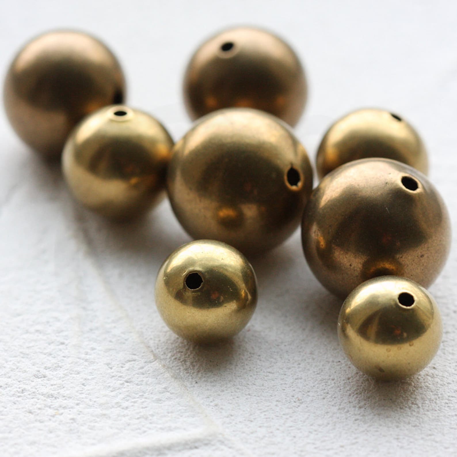 Hollow Raw Brass Ball – Varies Sizes (3997C)