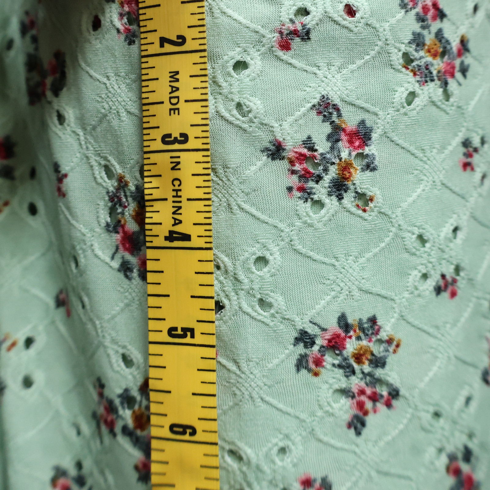 Stretch Eyelet Knit Fabric(58″, 4Colors) – By the Yard/ Apparel Fabric