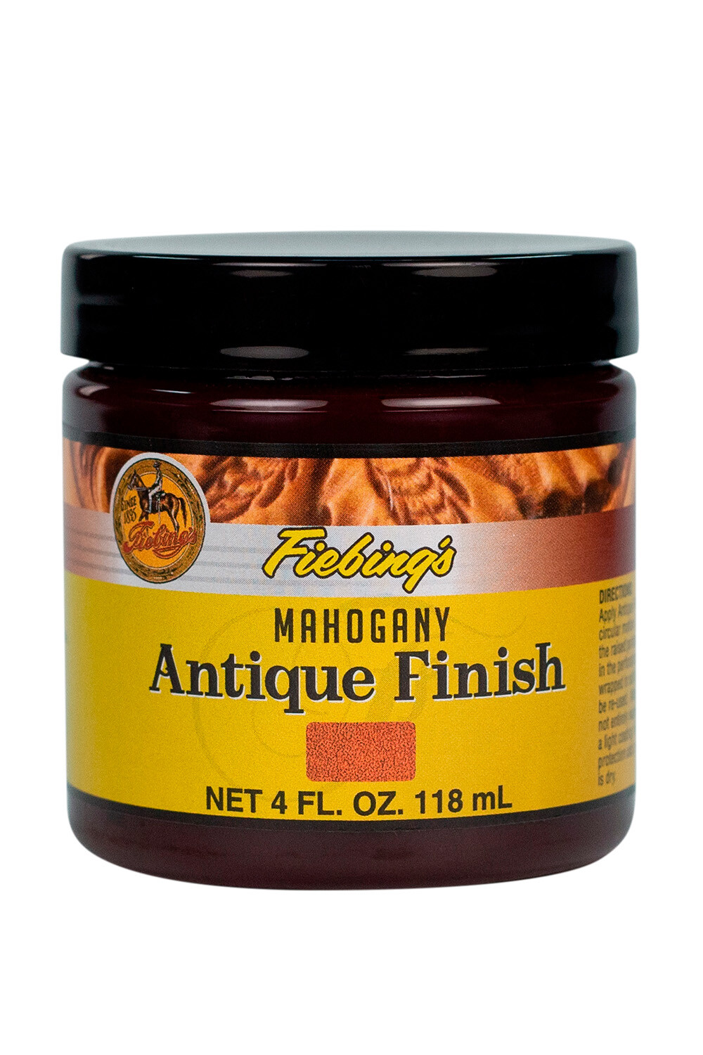 Fiebing’s Antique Finish Paste 4 Ounce Containers 10 Colors