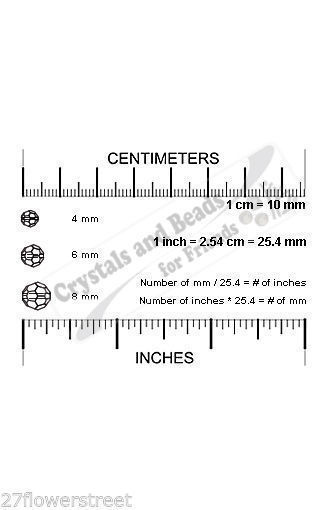 Preciosa Czech Round MC Faceted Crystals Crystal Celsian Half coated Beads 8mm