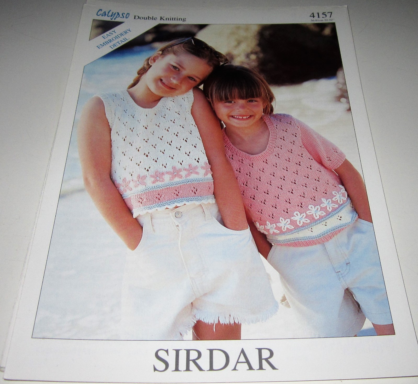 Lot of 9 SIRDAR dk Knitting Yarn Patterns for GIRLS Ages 1 thru 13 years
