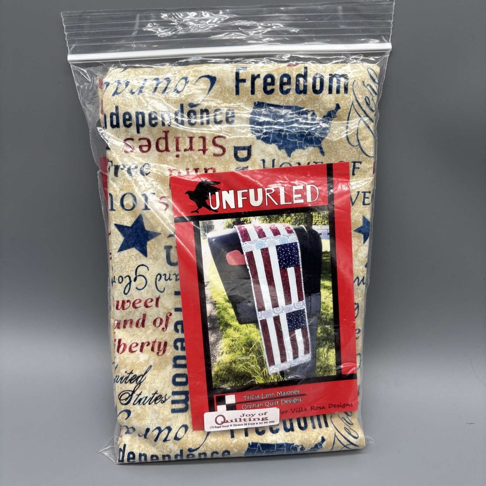 Quilt Table Runner Kits – Villa Rosa Designs Unfurled American Patriotic 11”x58”