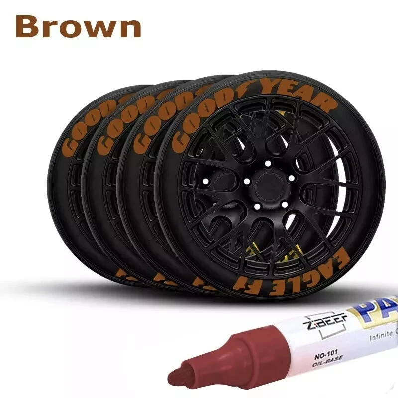 Waterproof Permanent Paint Marker Pen Car Tyre Tire Tread Rubber Metal pen Toyo