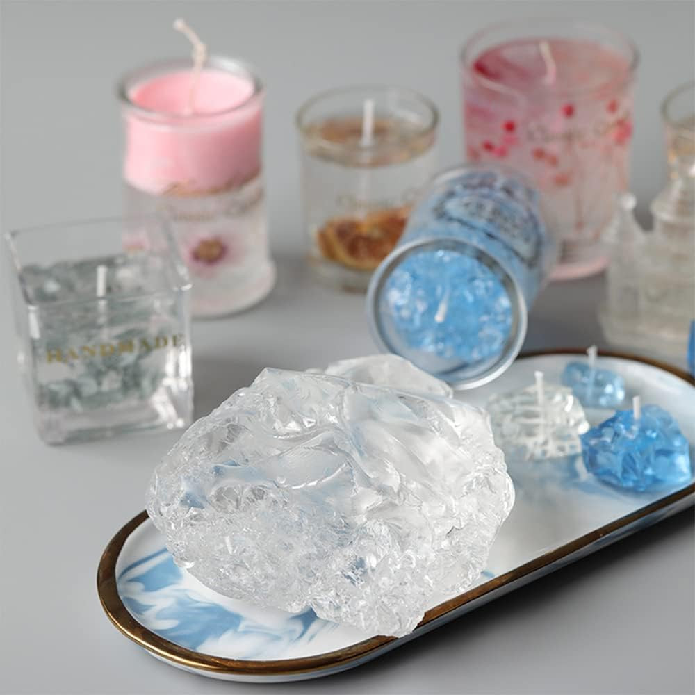 Transparent Jelly Wax DIY Candle Making Gel Wax Handmade Material Crystal Gel Ca
