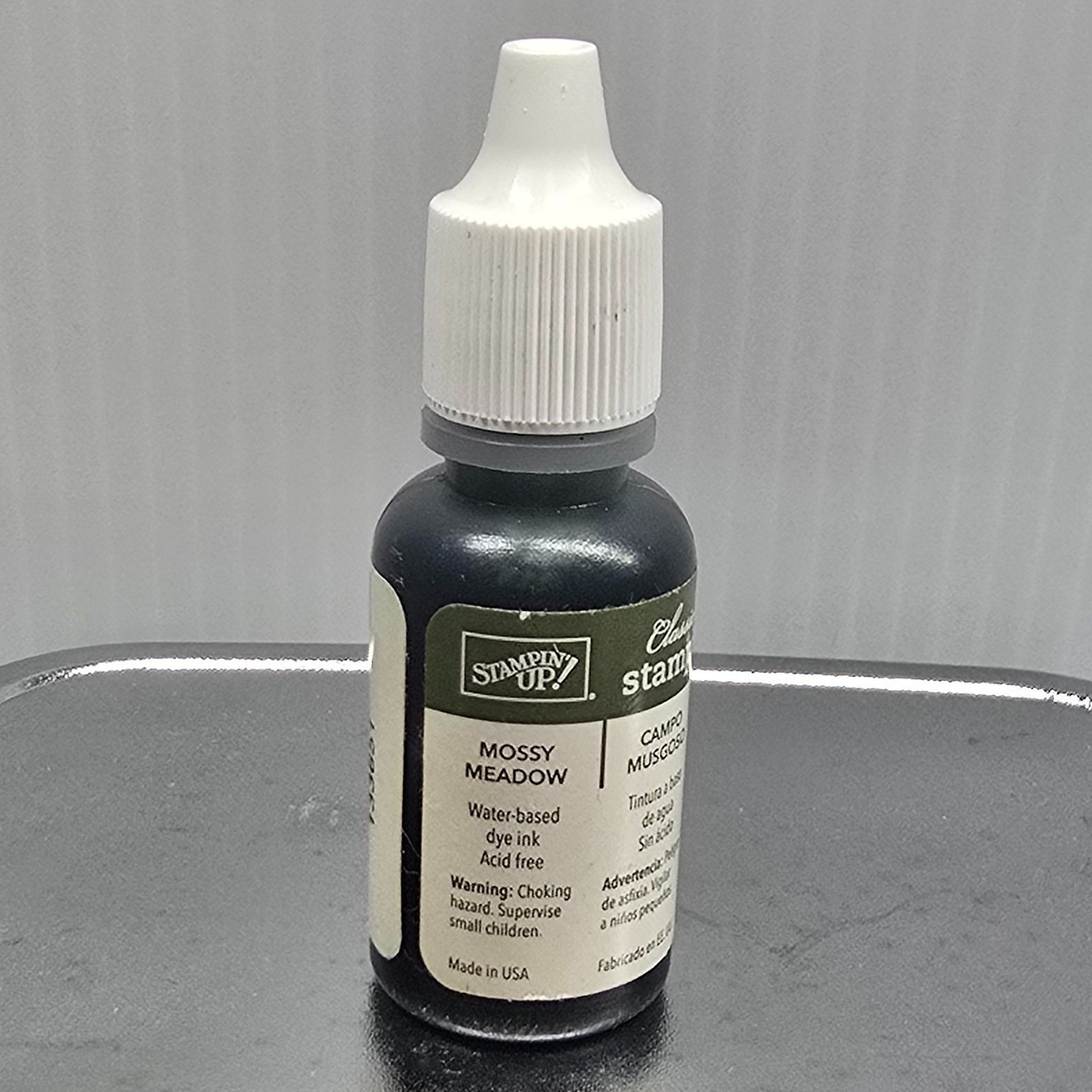 Stampin’ Up! MOSSY MEADOW Classic Ink 0.5fl oz Refill Reinker – NEW