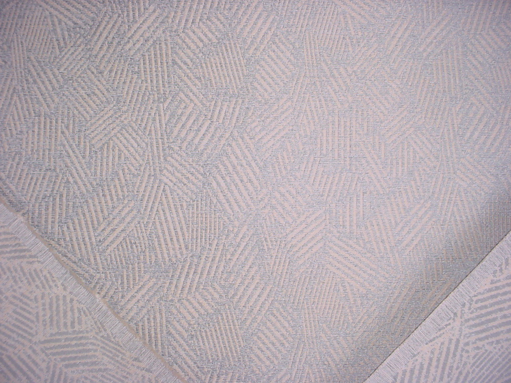 4-5/8Y Zimmer Rohde 21184594 Gregory Aqua Chenille Crosshatch Upholstery Fabric
