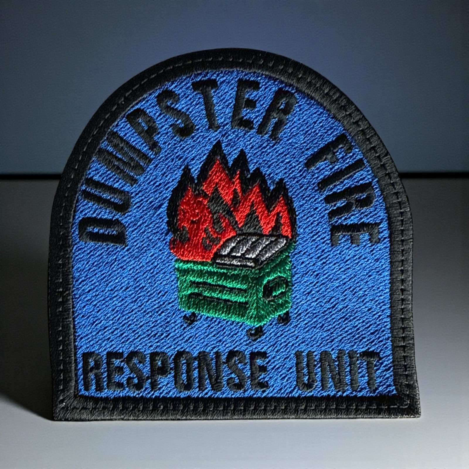 Dumpster Fire Response Unit Embroidery Patch 3.60″ X 3.53″