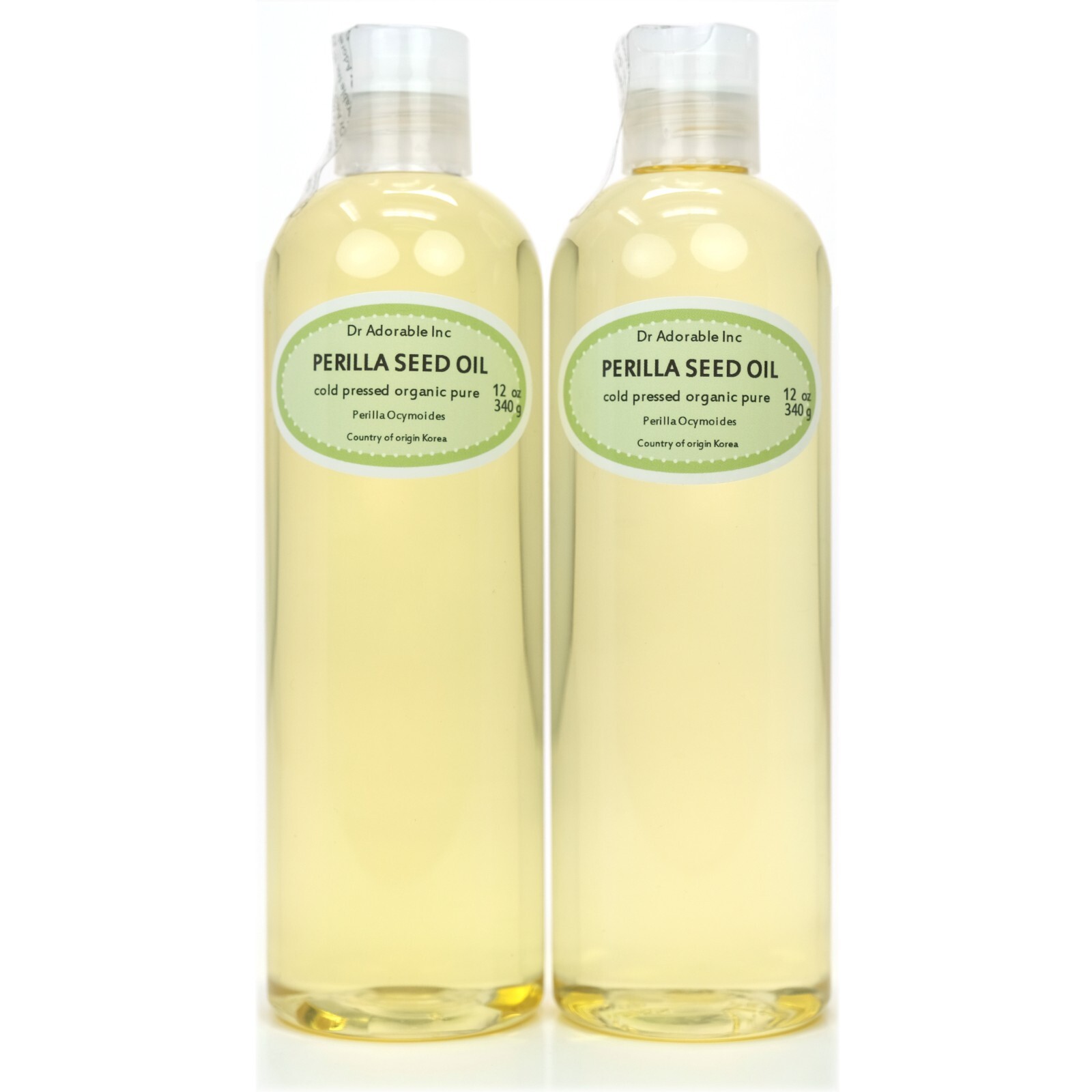 PERILLA SEED OIL COLD PRESSED ORGANIC 100% PURE UNCUT FRESH