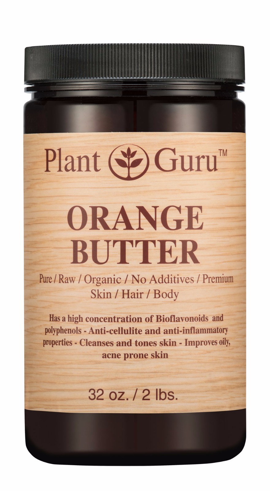 Organic Butter 100% Pure Raw Natural Cold Pressed For Skin Face Body Hair