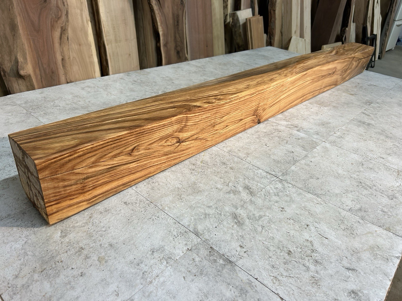 Ash Mantel Beam/Fireplace Mantel Beam/Rustic Modern Wood/Solid Hardwood Beam