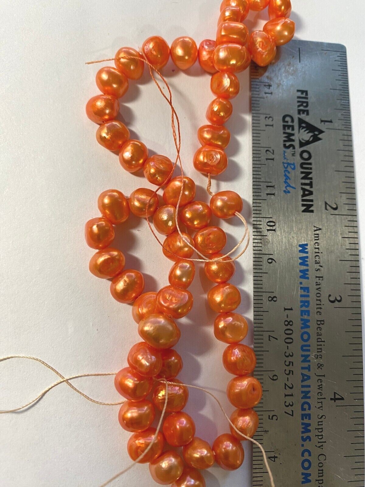 Freshwater Cultured Pearls Red Pink Yellow Green Blue Purple 3mm to 20mm