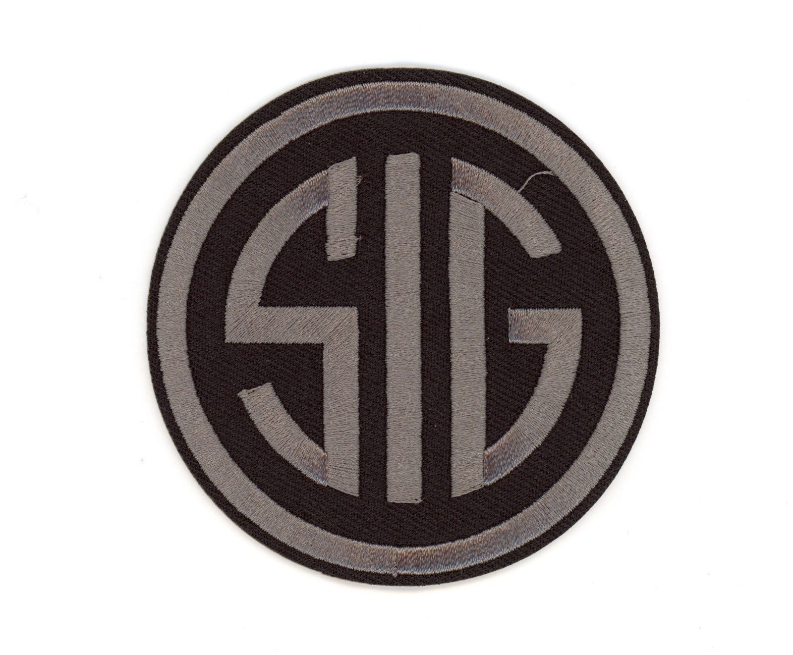 Sig Sauer Circle Logo Patch – Firearm Heritage – Iron-On / Sew-On Badge