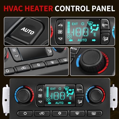 599-211XD Heater A/C Climate Control Module Panel Switch Compatible with