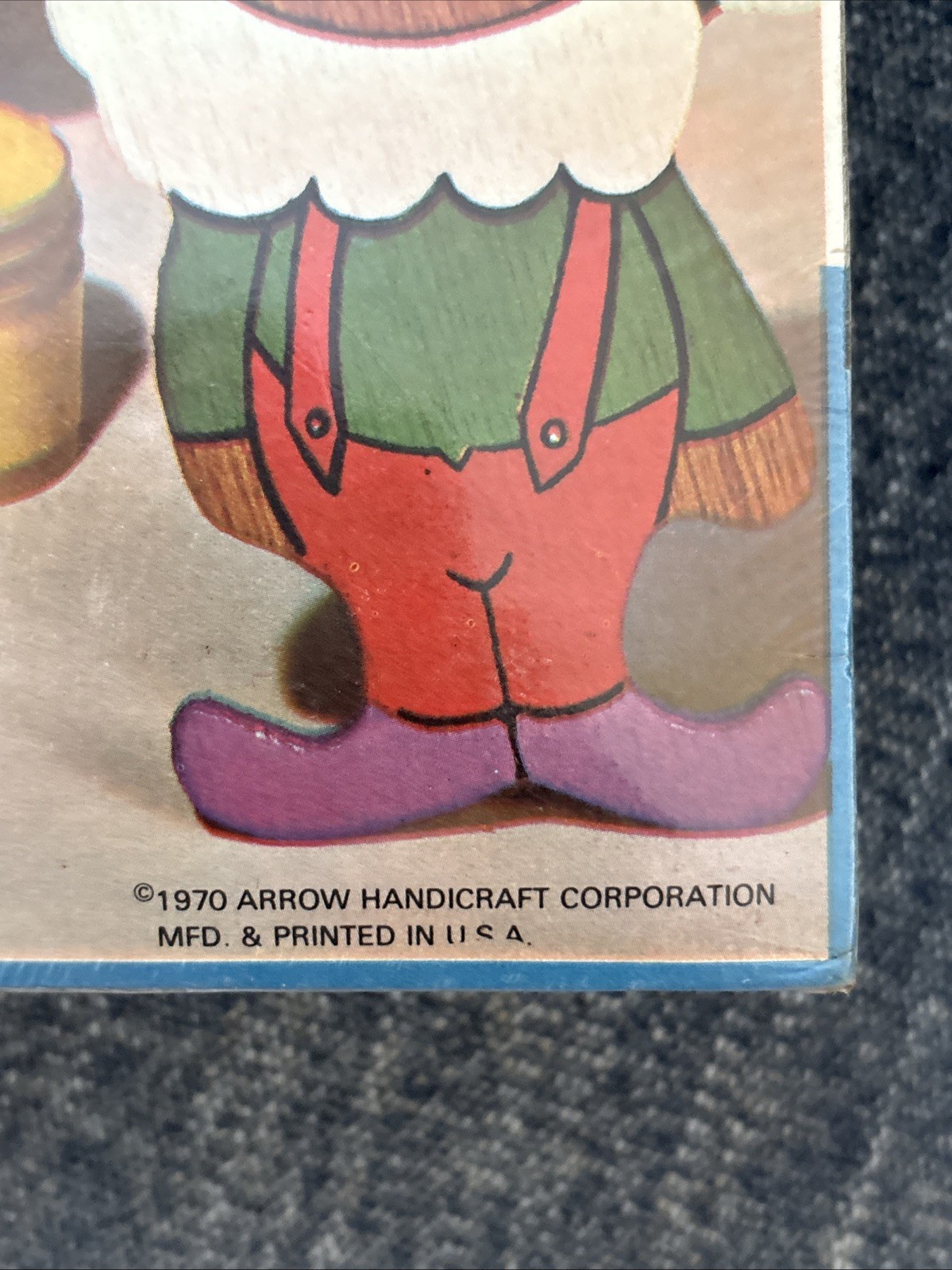 Vintage Arrow Paint By Number 12 Christmas Ornaments Craft Kit 1970 New!