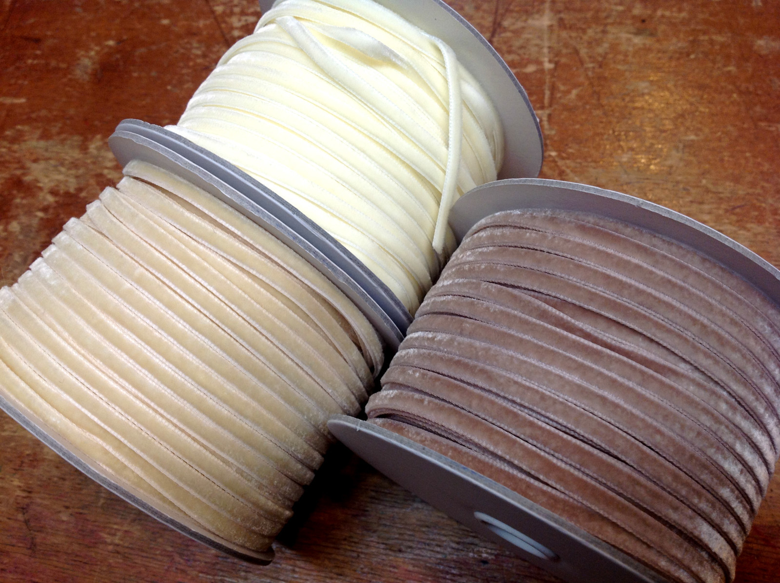 velvet rayon ribbon 1/8″ 4mm trim 1yd assorted colors