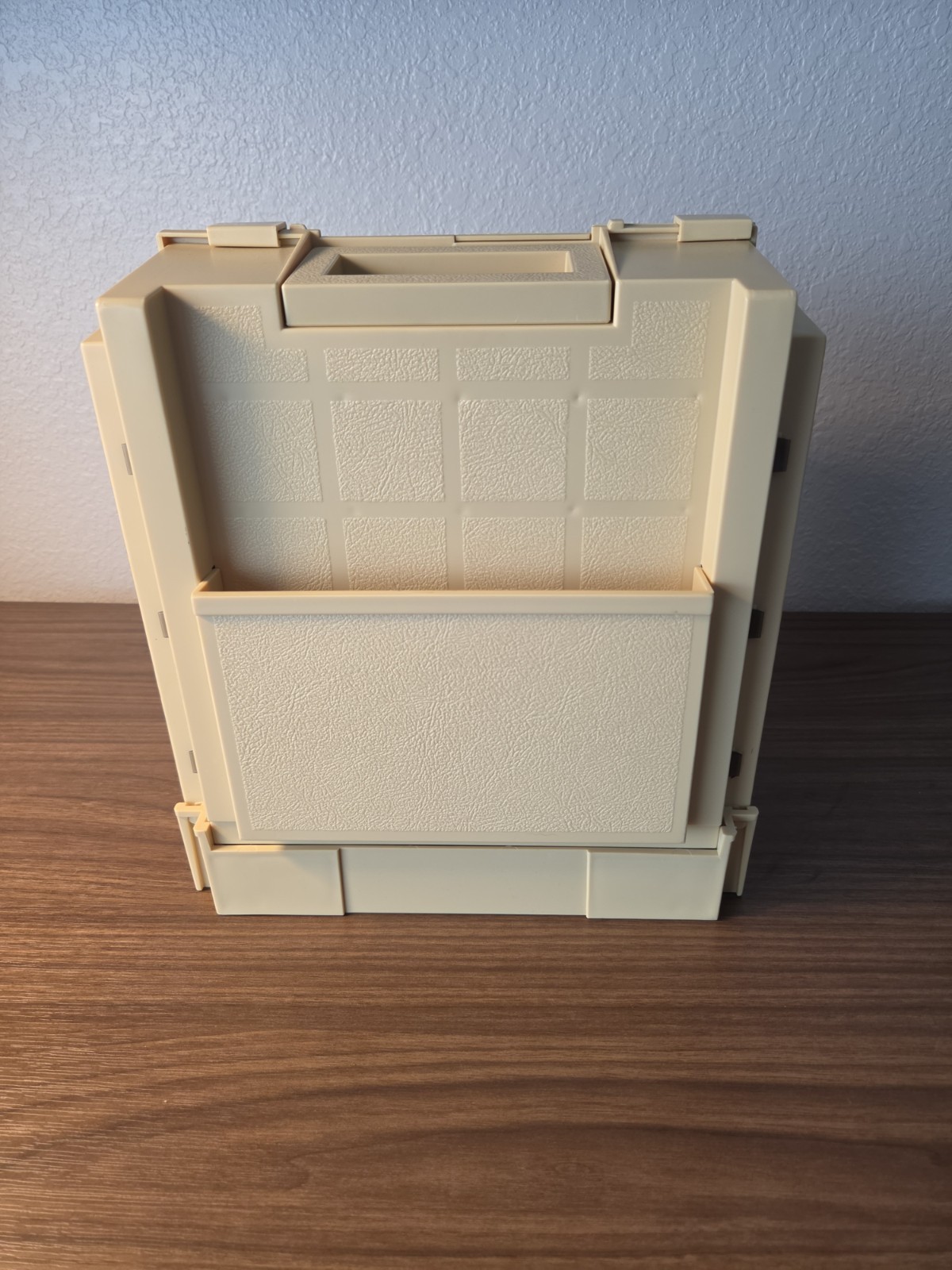 Vintage 1983 Singer Homechest Fold Out Sewing Caddy Notion Storage Organizer Box