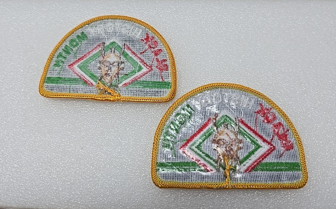 1 Black History Month Embroidered Patch 3″ x 2.25″